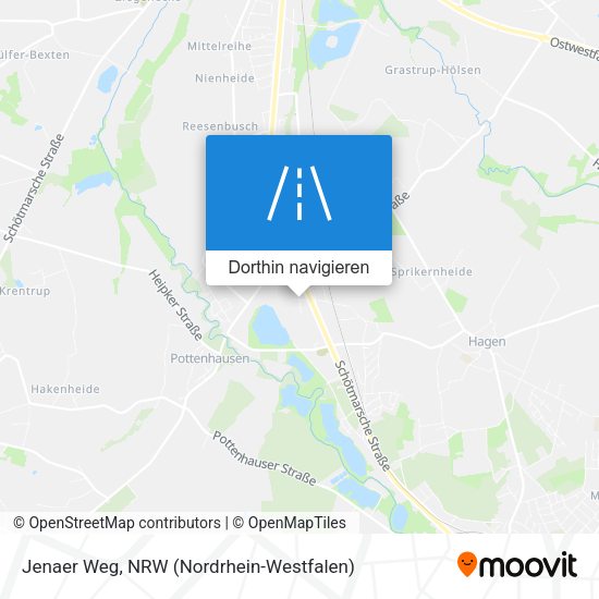 Jenaer Weg Karte