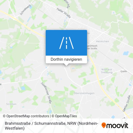 Brahmsstraße / Schumannstraße Karte