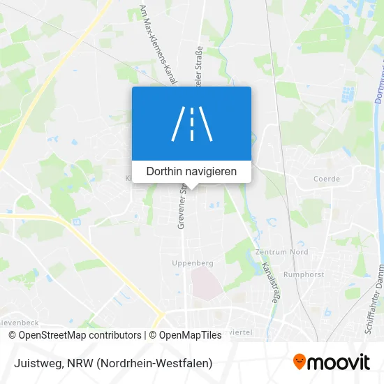 Juistweg Karte