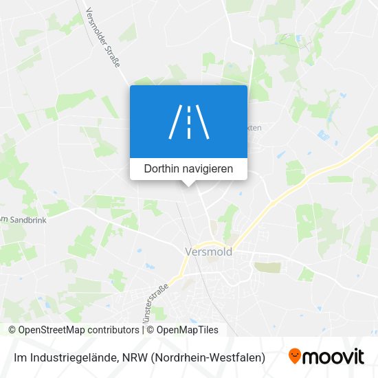 Im Industriegelände Karte