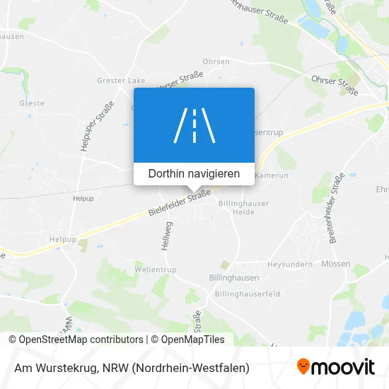 Am Wurstekrug Karte
