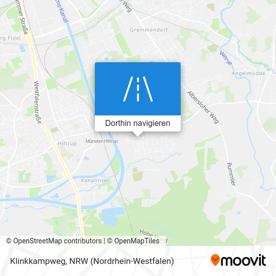 Klinkkampweg Karte