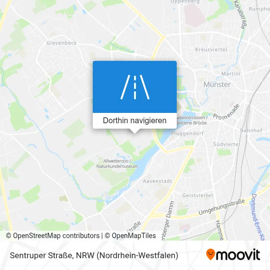 Sentruper Straße Karte