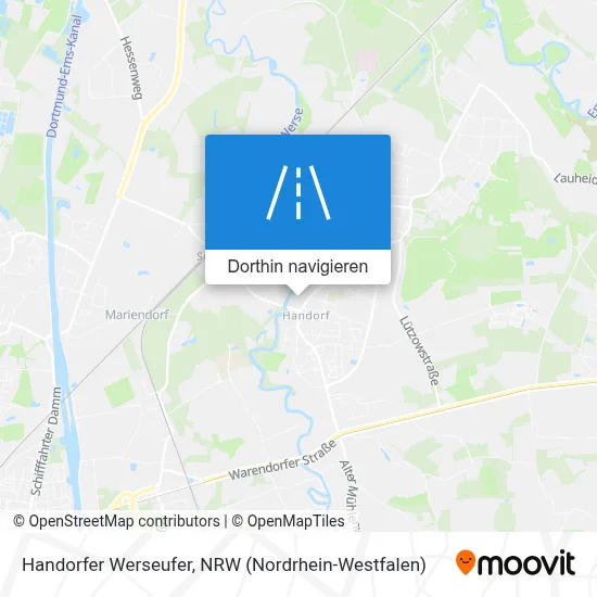 Handorfer Werseufer Karte