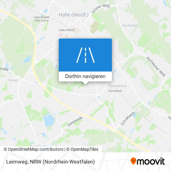 Leimweg Karte