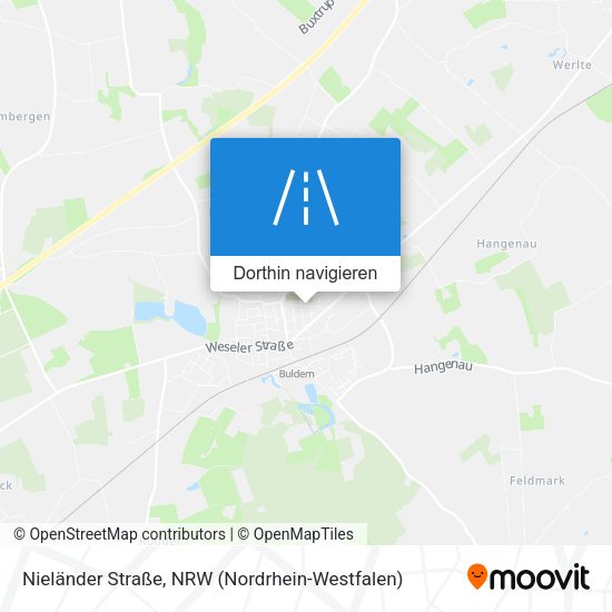 Nieländer Straße Karte
