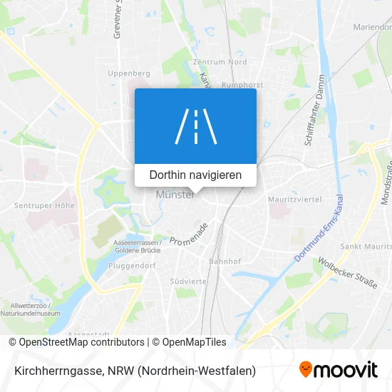 Kirchherrngasse Karte