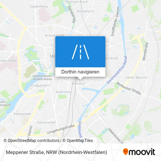 Meppener Straße Karte