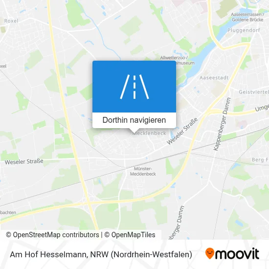 Am Hof Hesselmann Karte