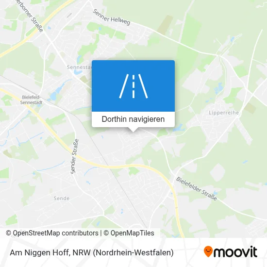 Am Niggen Hoff Karte