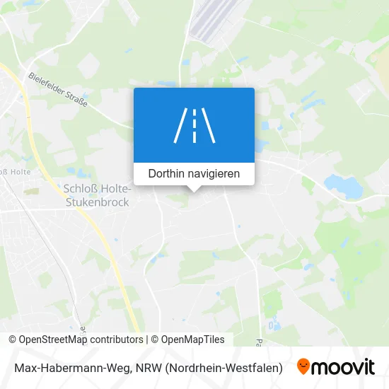 Max-Habermann-Weg Karte