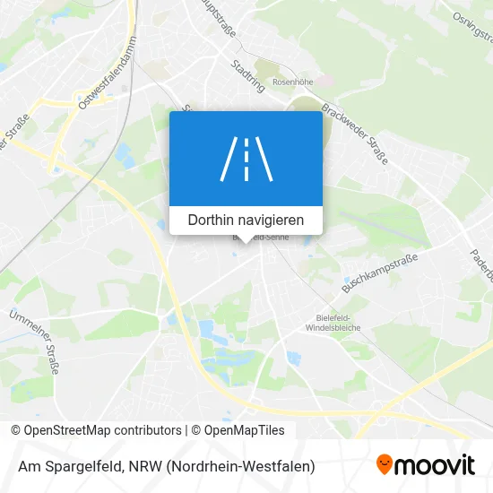 Am Spargelfeld Karte