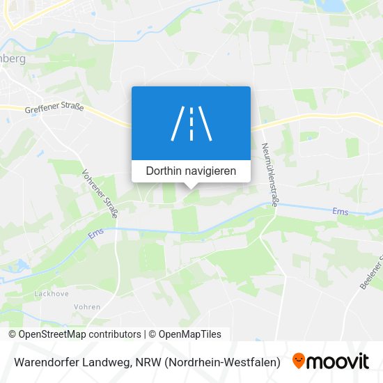 Warendorfer Landweg Karte