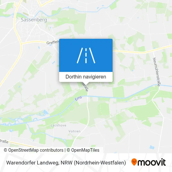 Warendorfer Landweg Karte