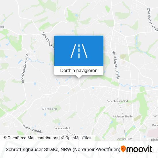 Schröttinghauser Straße Karte