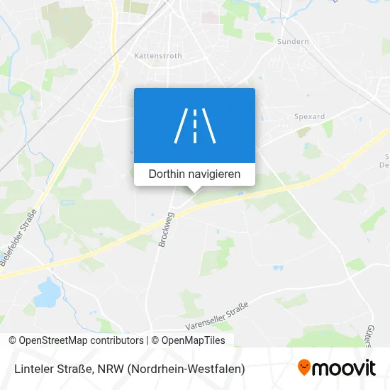 Linteler Straße Karte
