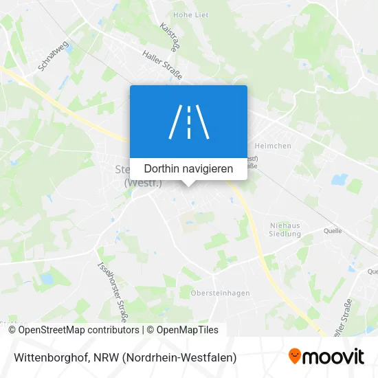 Wittenborghof Karte