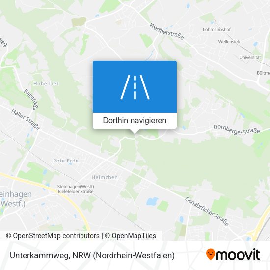 Unterkammweg Karte