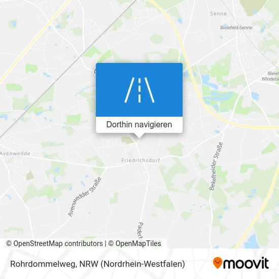 Rohrdommelweg Karte
