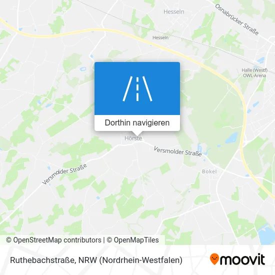 Ruthebachstraße Karte