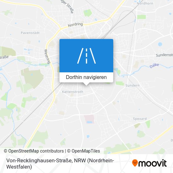 Von-Recklinghausen-Straße Karte