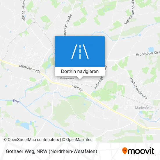 Gothaer Weg Karte