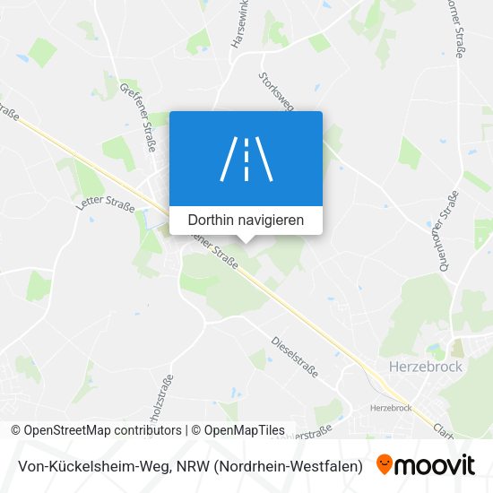 Von-Kückelsheim-Weg Karte