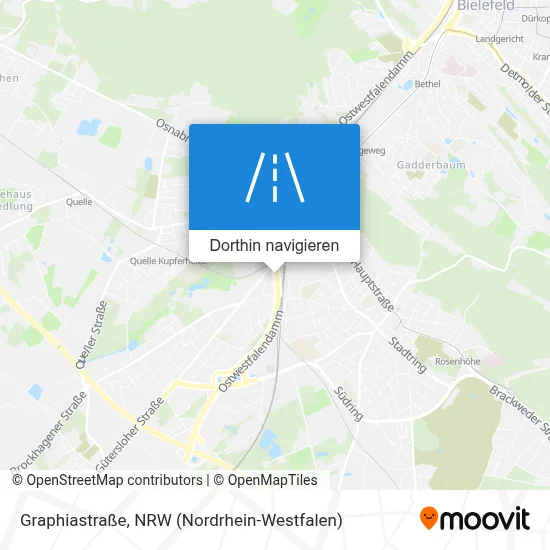 Graphiastraße Karte