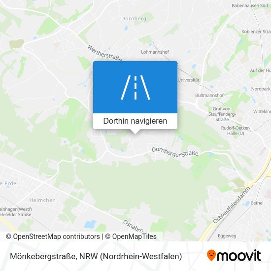 Mönkebergstraße Karte