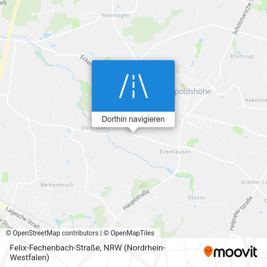 Felix-Fechenbach-Straße Karte