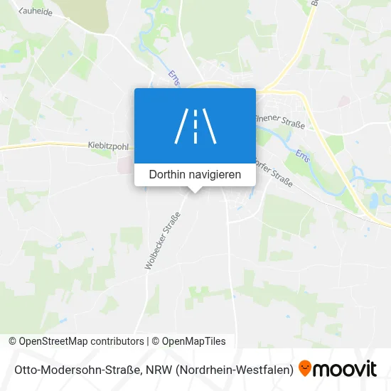 Otto-Modersohn-Straße Karte