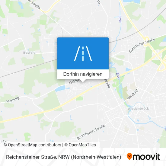 Reichensteiner Straße Karte