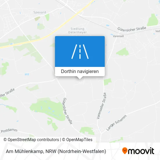 Am Mühlenkamp Karte