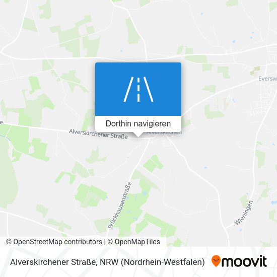 Alverskirchener Straße Karte