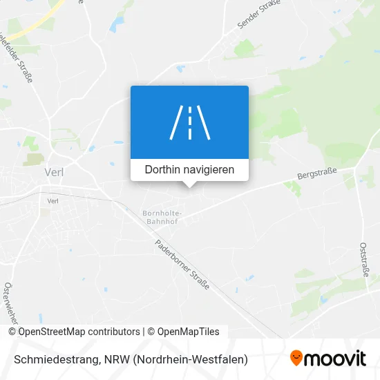 Schmiedestrang Karte