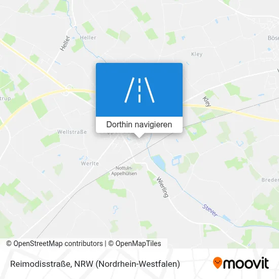 Reimodisstraße Karte