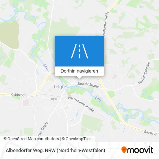 Albendorfer Weg Karte