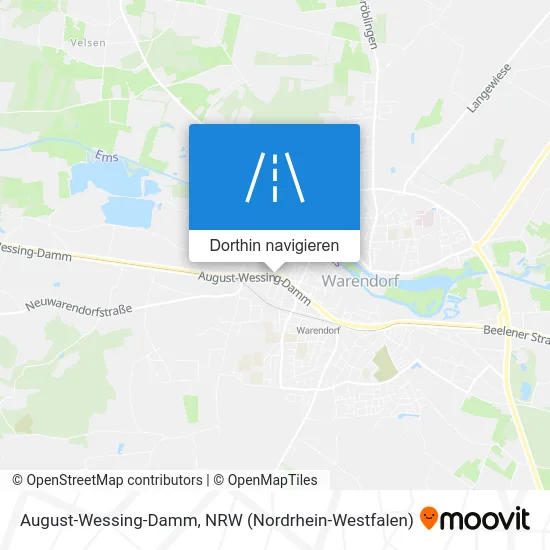 August-Wessing-Damm Karte