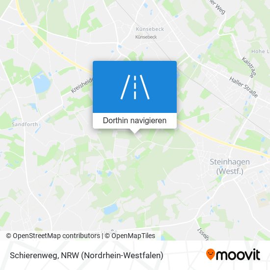 Schierenweg Karte