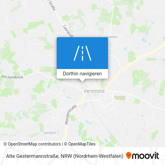 Alte Gestermannstraße Karte