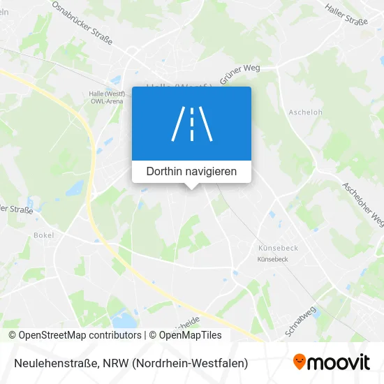 Neulehenstraße Karte
