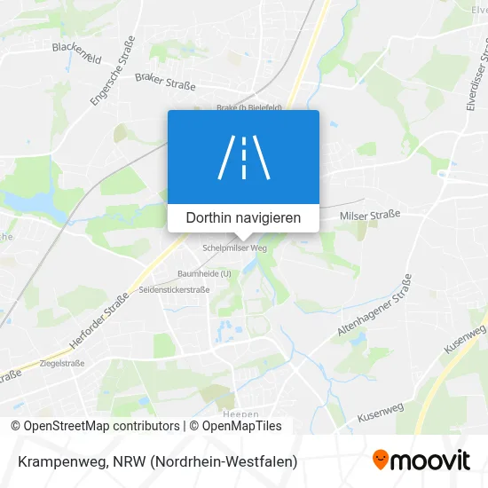 Krampenweg Karte