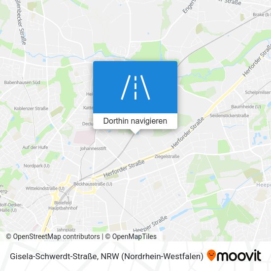 Gisela-Schwerdt-Straße Karte