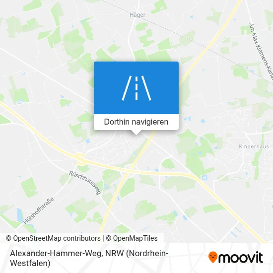 Alexander-Hammer-Weg Karte