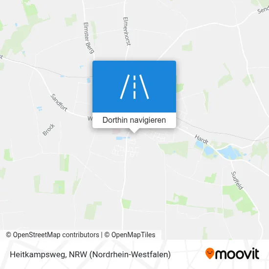 Heitkampsweg Karte
