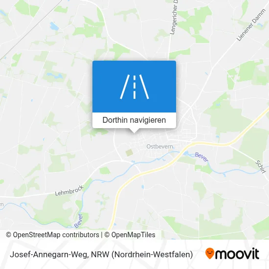 Josef-Annegarn-Weg Karte