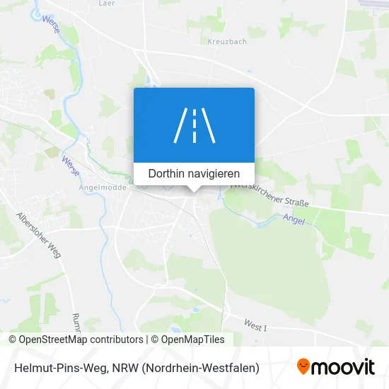 Helmut-Pins-Weg Karte