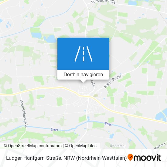 Ludger-Hanfgarn-Straße Karte