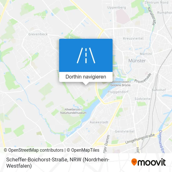 Scheffer-Boichorst-Straße Karte