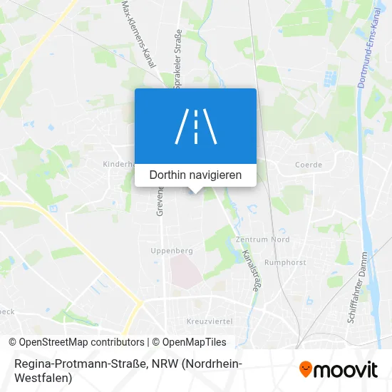 Regina-Protmann-Straße Karte